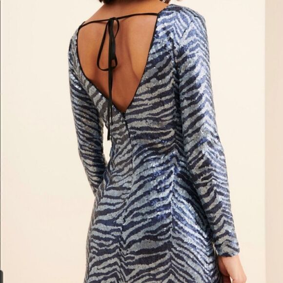 UO Wild Night Sequin Mini Dress - Picture 9 of 10